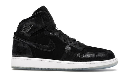 Jordan 1 Retro High Heiress Black Suede (GS)