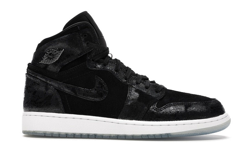 Jordan 1 Retro High Heiress Black Suede (GS)