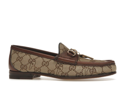 Palace x Gucci GG-P Canvas Horsebit P Charm Beige