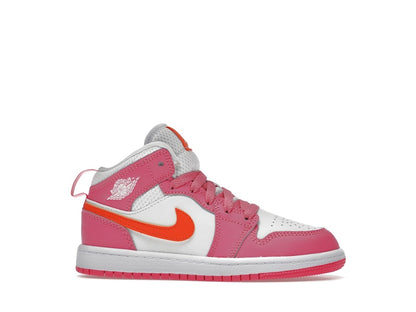 Jordan 1 Mid Pinksicle Safety Orange (PS)