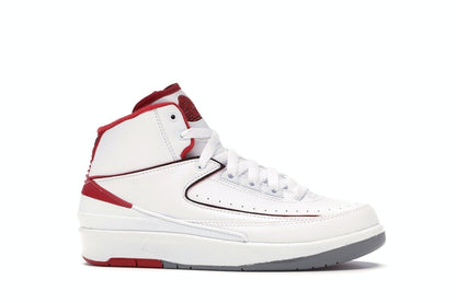 Jordan 2 Retro White Red (2014) (GS)