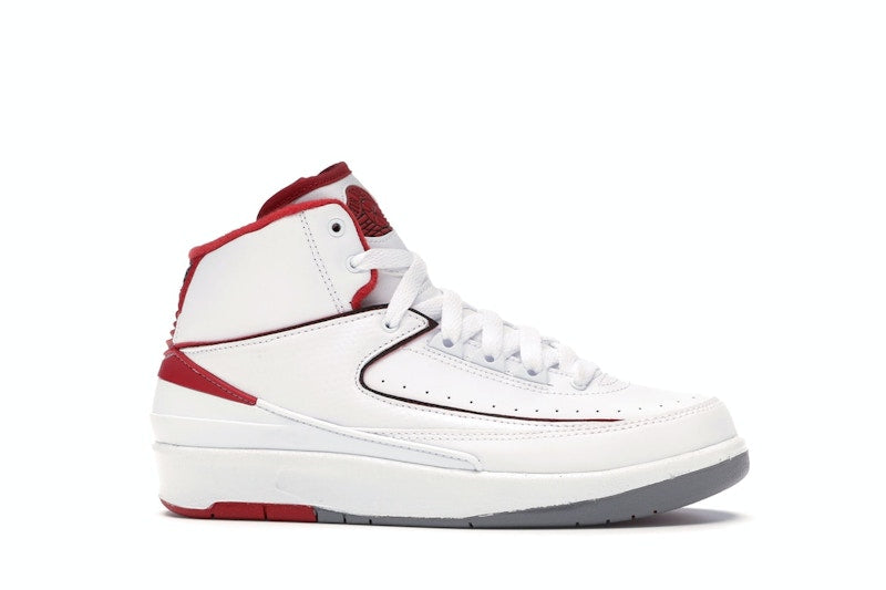 Jordan 2 Retro White Red (2014) (GS)