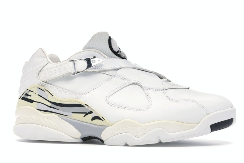 Jordan 8 Retro Low White Metallic Silver