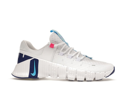 Nike Free Metcon 5 White Aquarius Blue