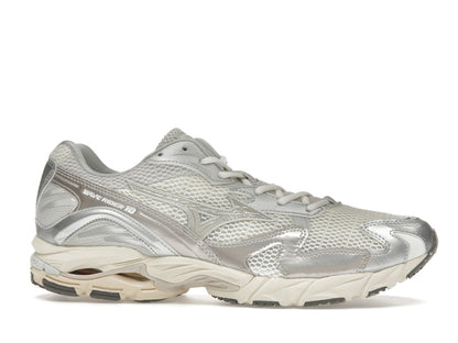 Mizuno Wave Rider 10 Metallic Snow White