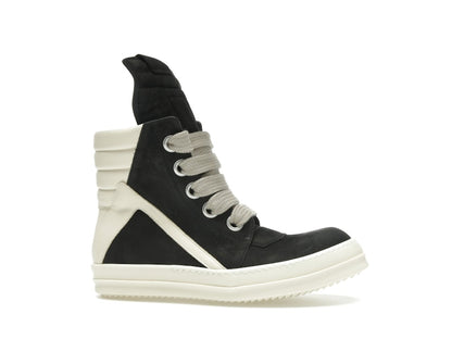 Rick Owens Geobasket Jumbo Lace High Black Milk (Women's)