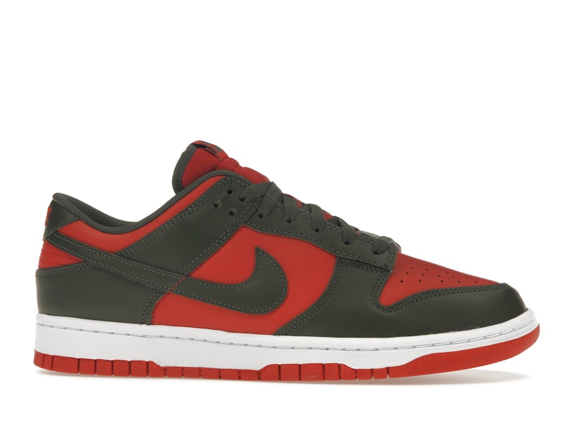 Nike Dunk Low Mystic Red Cargo Khaki