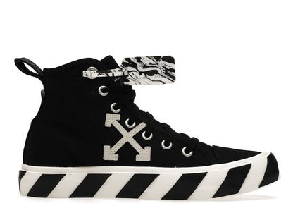 OFF-WHITE Vulcanized Mid Top Black White