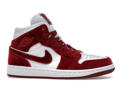 Jordan 1 Mid SE Red Velvet (Women's)