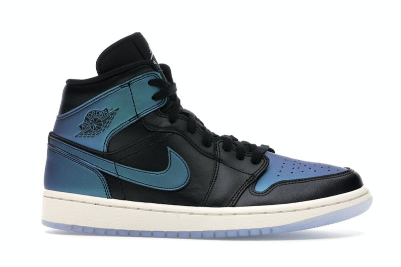 Jordan 1 Mid Iridescent Black (Women's)