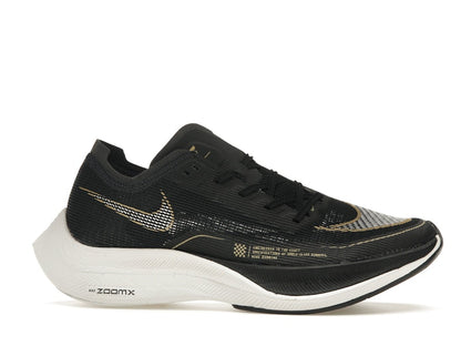 Nike ZoomX Vaporfly Next% 2 Black Metallic Gold Coin (Women's)