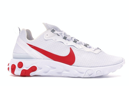 Nike React Element 55 White Red