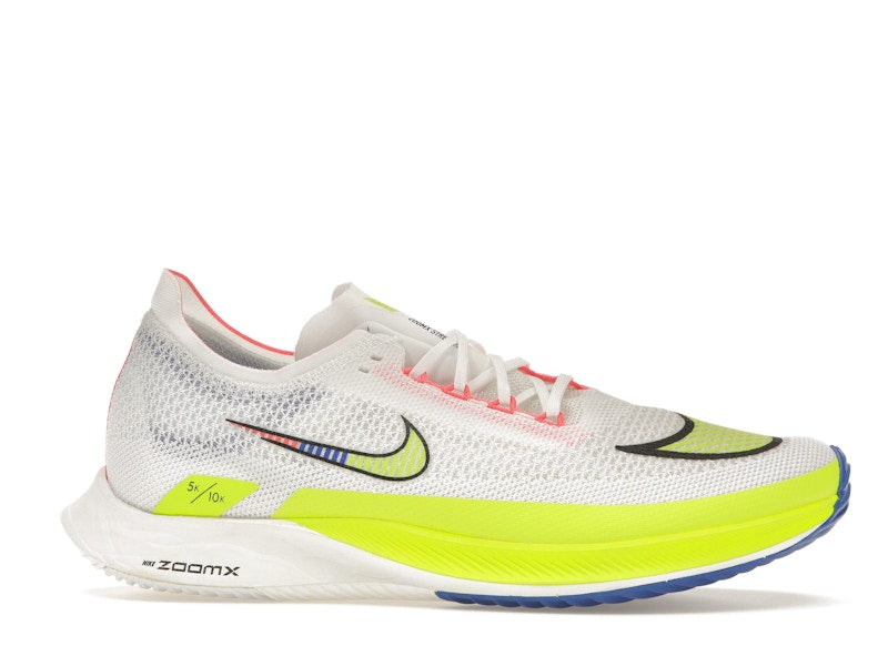 Nike ZoomX Streakfly Premium White Volt Racer Blue