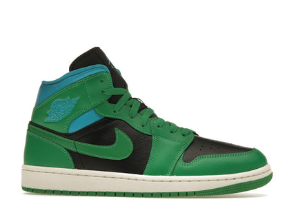 Jordan 1 Mid Lucky Green Aquatone (Women's)