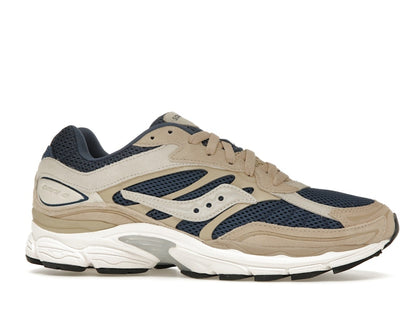 Saucony ProGrid Omni 9 Premium Beige Navy Blue