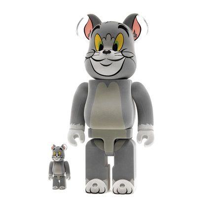 Bearbrick Tom and Jerry: Tom Flocky 100% & 400% Set