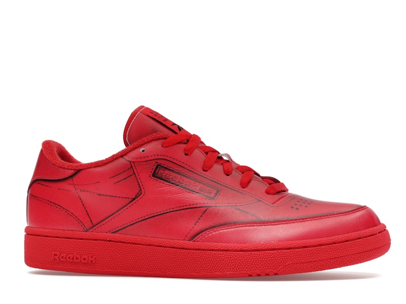 Reebok Club C TL Maison Margiela Vector Red