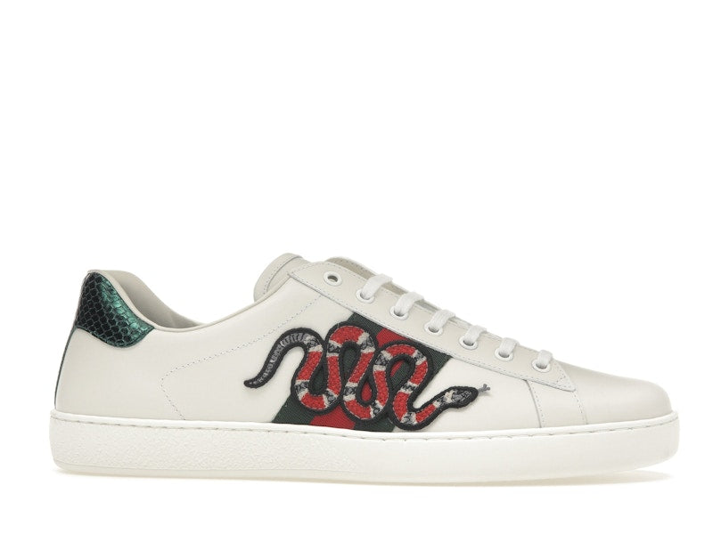Gucci Ace Embroidered Snake