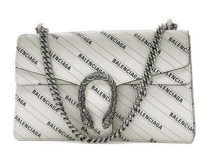 Gucci x Balenciaga The Hacker Project Small Dionysus Bag White