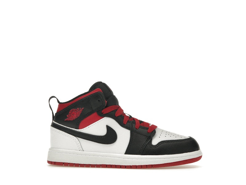 Jordan 1 Mid Gym Red Black Toe (PS)