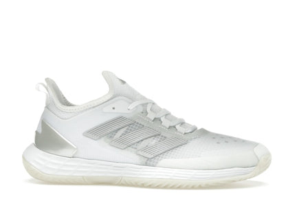 adidas Adizero Ubersonic 4.1 Cloud White Silver Metallic Grey (Women's)
