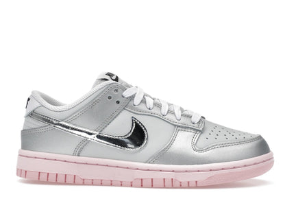 Nike Dunk Low LX Metallic Silver Pink Foam (Women's)