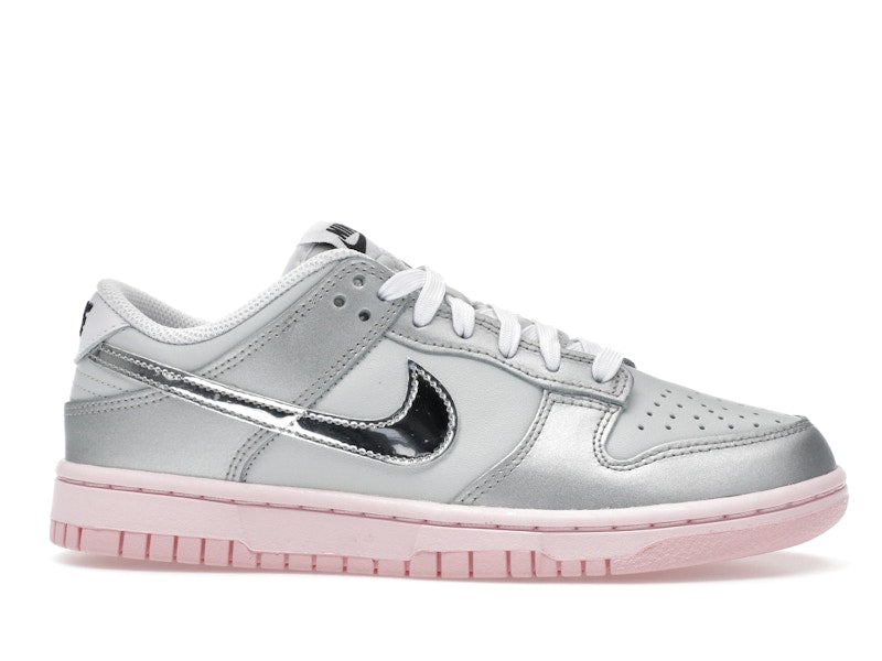 Nike Dunk Low LX Metallic Silver Pink Foam (Women's)