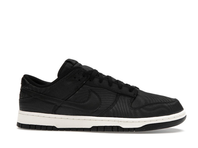 Nike Dunk Low Black Canvas