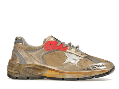 Golden Goose Dad-Star White Red Silver Grey