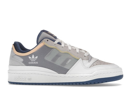 adidas Forum Low TT Cloud White Acid Orange Crew Blue