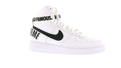 Nike Air Force 1 High Supreme World Famous White