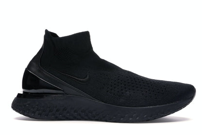 Nike Rise React Flyknit Triple Black