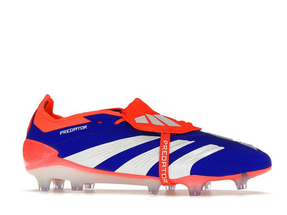 adidas Predator Elite Foldover Tongue FG Lucid Blue Solar Red
