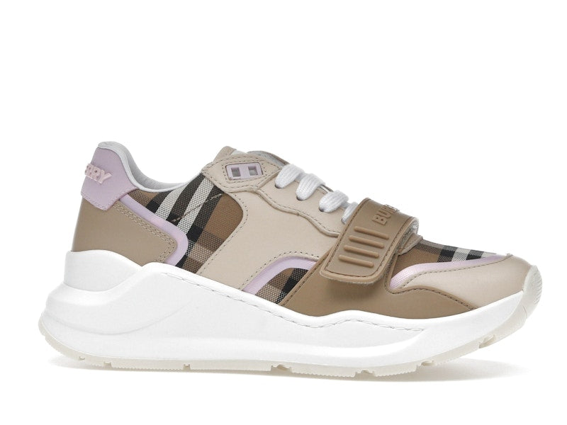 Burberry Ramsey Vintage Check Sneaker Beige Taupe Brown (Women's)