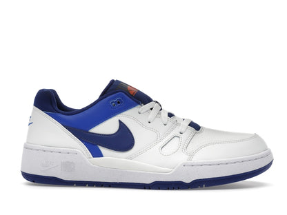 Nike Full Force Low Summit White Racer Blue Deep Royal Blue