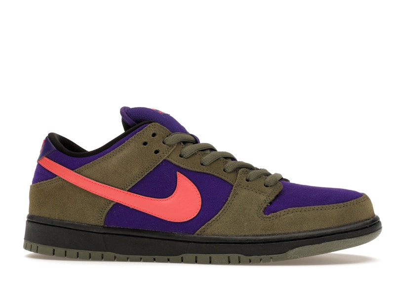 Nike SB Dunk Low Olive Atomic Red