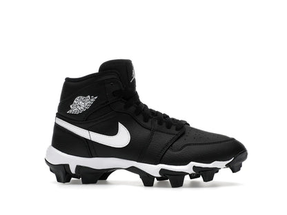 Jordan 1 Mid Cleat Black White (GS)
