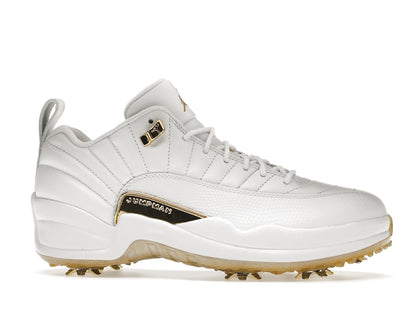 Jordan 12 Golf Metallic Gold