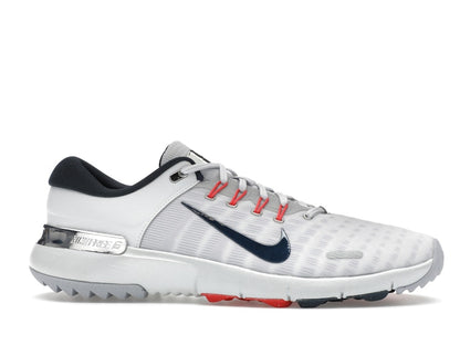 Nike Free Golf Pure Platinum Light Crimson Wolf Grey Armory Navy