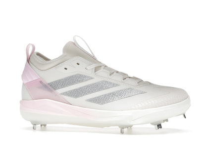 adidas Adizero Instinct+ 2.0 Chalk White Silver Metallic Clear Pink (Women's)