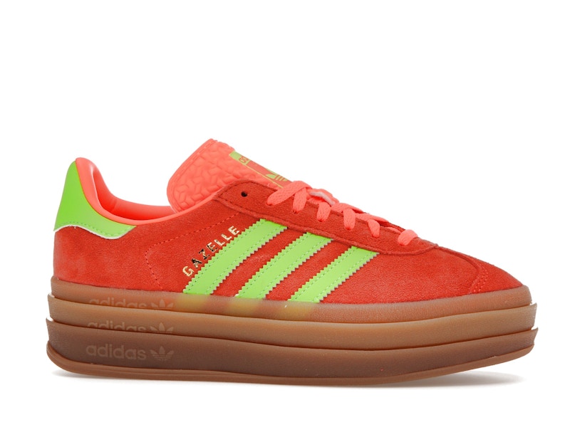 adidas Gazelle Bold Solar Orange Solar Green (Women's)