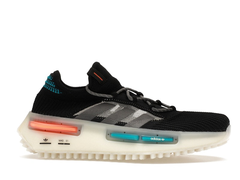 adidas NMD S1 Core Black Blue Orange