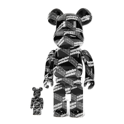 Bearbrick x Solebox Pattern 100% & 400% Set