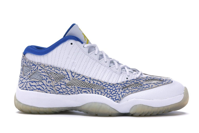 Jordan 11 Retro Low IE White Argon Blue