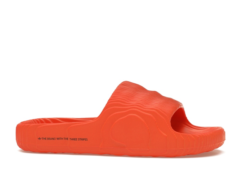 adidas Adilette 22 Slides Orange Core Black