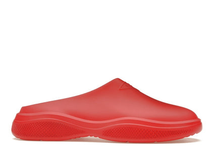 Prada Foam Rubber Mule Red