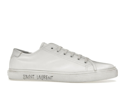 Saint Laurent Malibu Low Optic White