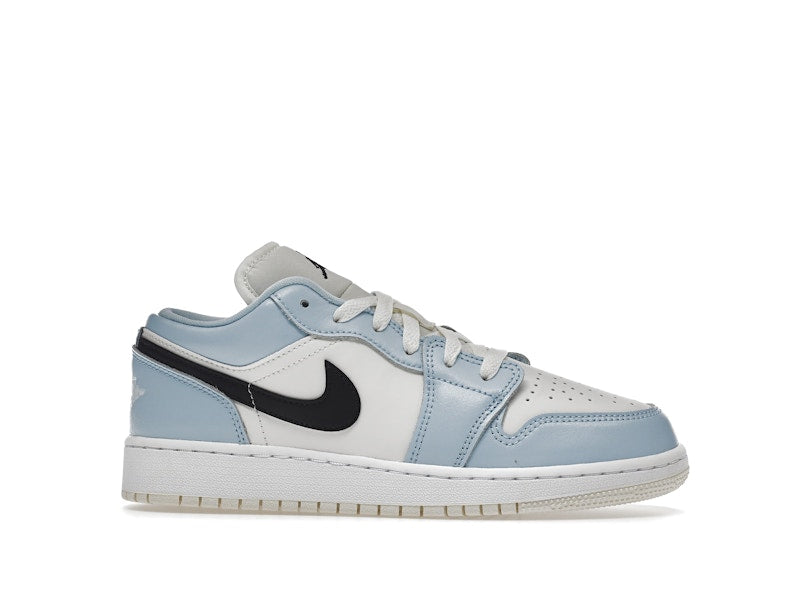Jordan 1 Low Ice Blue Black (GS)