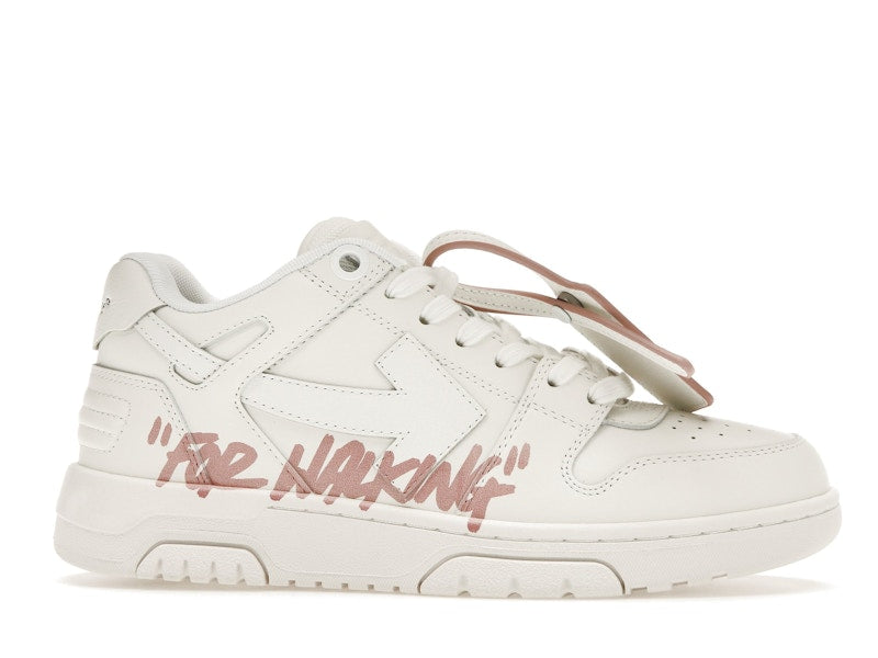 OFF-WHITE Out Of Office Low For Walking White Pink (Women's)