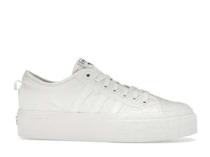 adidas Nizza Platform Triple White (Women's)